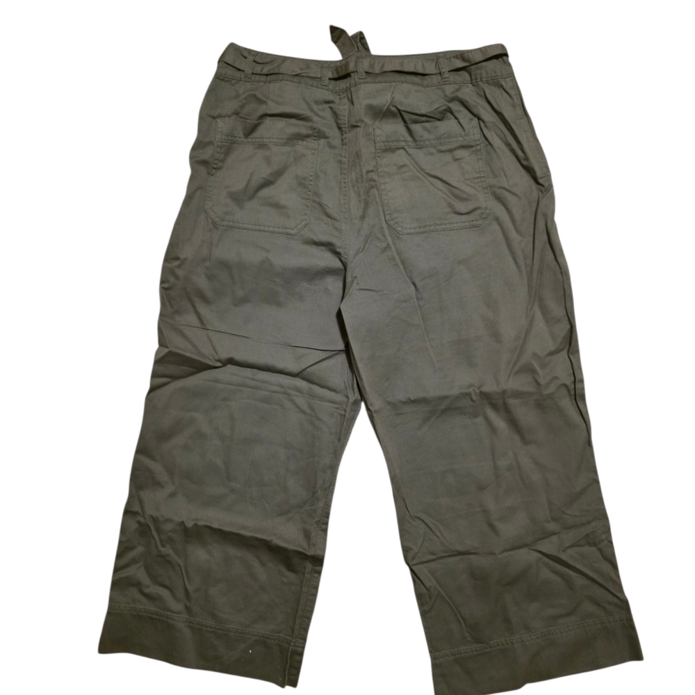 Vanilla Star Forest Green Wide-Leg Pants - Picture 4 of 7